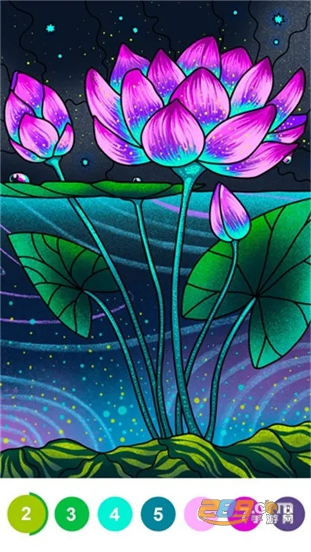 乐涂数字填色(数字填色游戏) 乐涂数字填色(数字填色游戏)