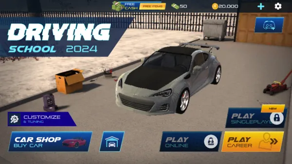 汽车驾驶学校中文版内置菜单版(驾驶模拟游戏) 汽车驾驶学校中文版内置菜单版(驾驶模拟游戏)