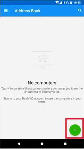vncviewer�����ֻ���
